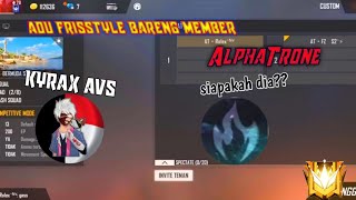 KYRAX AVS VS FZey FF 🦡 | Clas Of Friendsip❤️🇮🇩