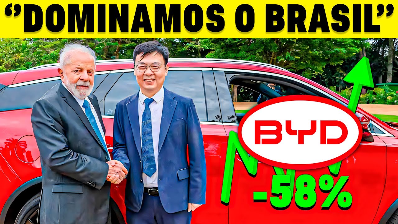 🚨 BYD PROMETE EM 2025: MONTADORA CHINESA MOSTRA COMO AUMENTARÁ SUAS VENDAS NO BRASIL! FUTURA CAMPEÃ?