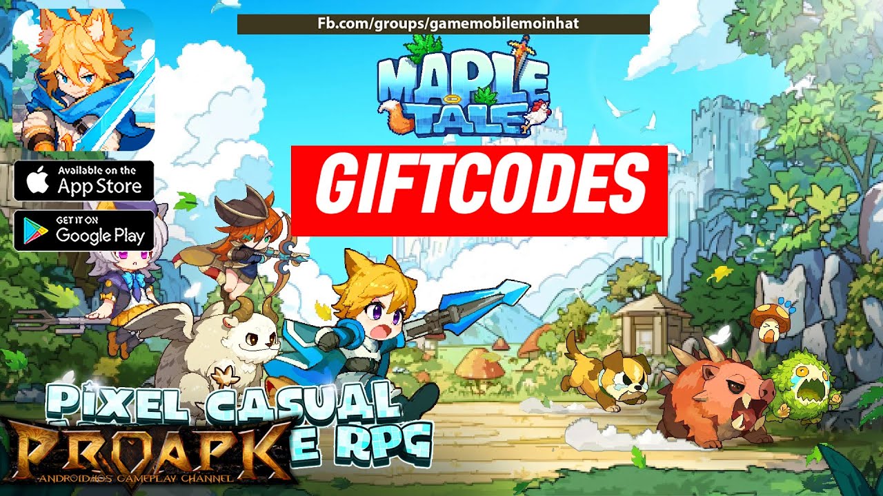 Mapletale Maple Tale Gameplay Android / iOS (Official Launch) + Gift Codes 🎁🎁🎁 ...