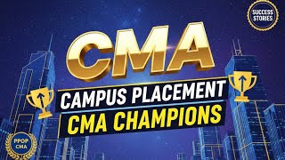 CMA campus placement process|PPOP |Pre placement orientation program |