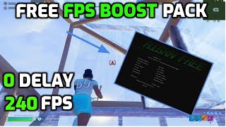 *ULTIMATE* Fortnite CHAPTER 5 Optimization Tool🔧(Boost Fps, Lower Input Delay & Latency)