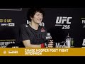 CHASE HOOPER POST FIGHT INTERVIEW - UFC 256