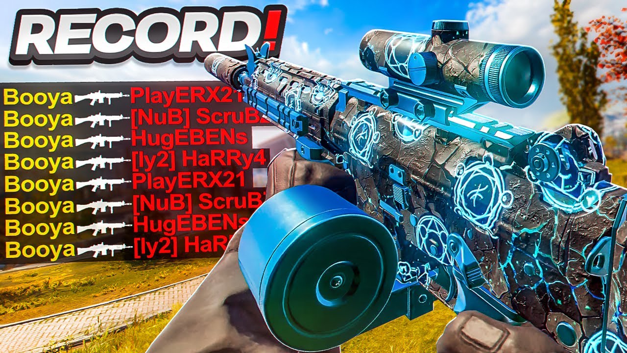 my NEW VERDANSK KILL RECORD with the BEST CLASS SETUP in WARZONE!