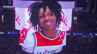 Washington Wizards Introduction Vs Chicago Bulls 1125