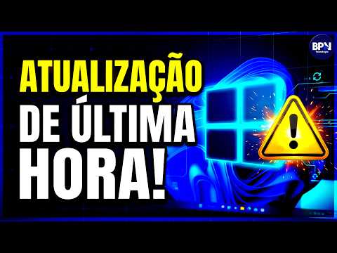 Atualização EMERGÊNCIAL no Windows 11! (URGENTE)