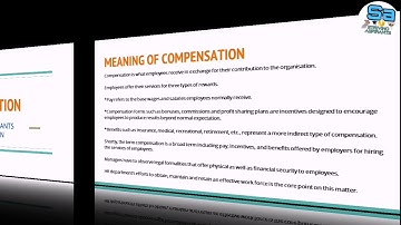 Compensation - An Introduction