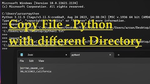 Python - Copy Files