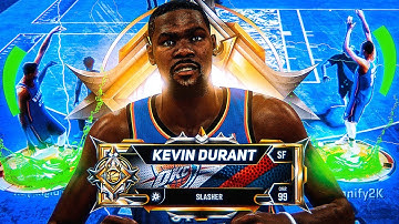 99 LEGEND KEVIN DURANT BUILD is OVERPOWERED on NBA 2K20