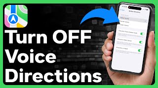 How To Turn Off Voice Directions On Apple Maps screenshot 3