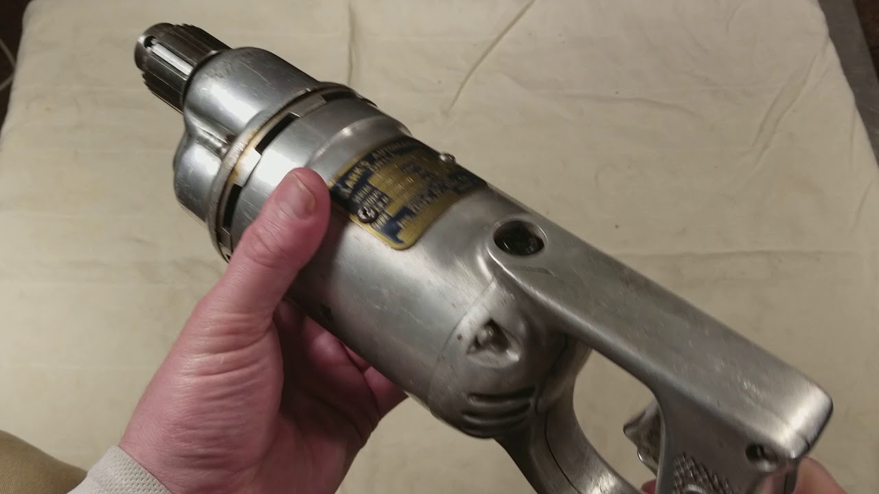 Jas Clark Automatic 5/16" Electric Drill Review YouTube