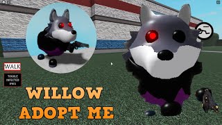 NEW How to get WILLOW ADOPT ME  BADGE + WILLOW PET MORPH SKIN in ROLEPLAY CITY!   ROBLOX