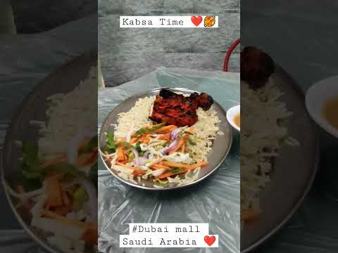 Kabsa Time at Dubai Mall – Kingdom Saudi #travel #saudiarabia #travling #trending #vlog #dubaimall