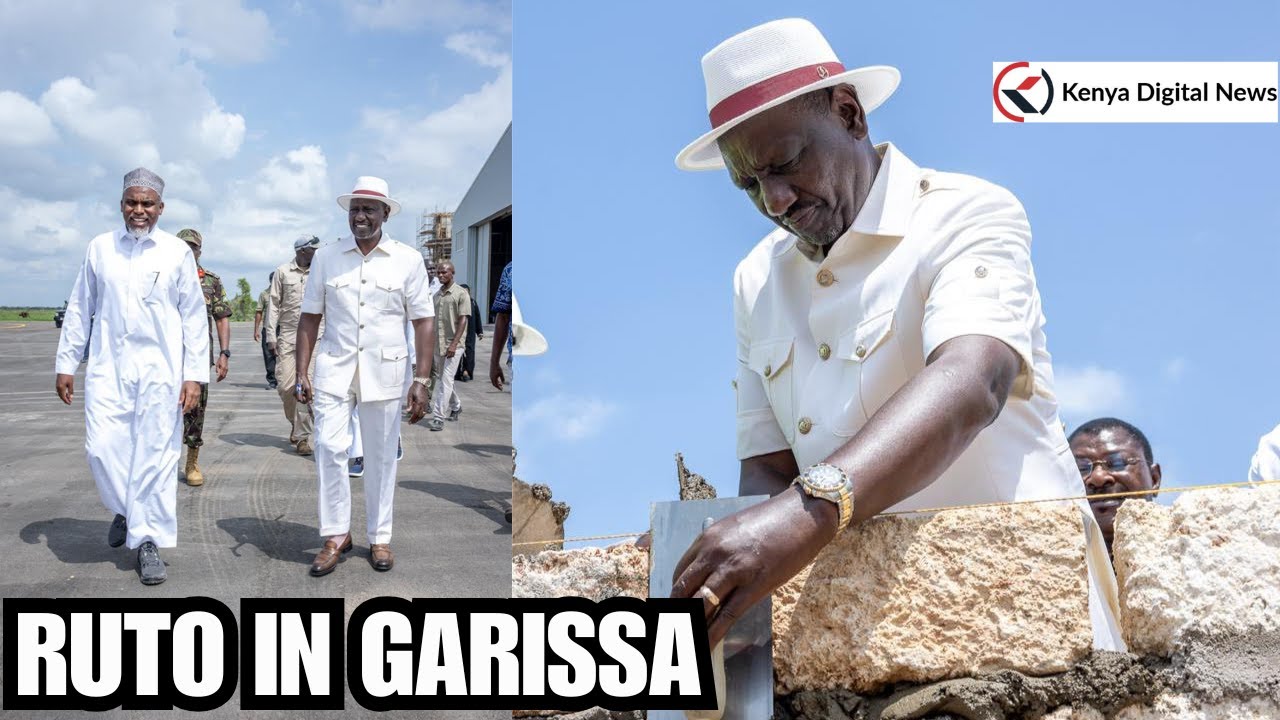 President Ruto Inspects Development Projects in Ijara Constituency, Garissa County