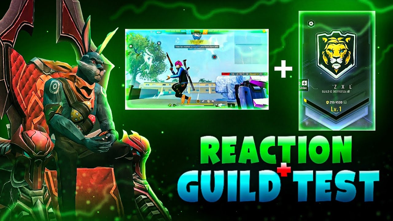 Z Guild Z X L GUILD TEST | 1v1,1v3 | GUILD WAR + REACTION YOUR GAMEPLAY - YouTube