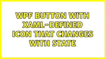 WPF button with xaml-defined icon that changes with state
