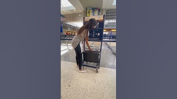 Does this BIG carry on fit the airline sizers? #shorts #shortsmaschallenge #travel #plane #suitcase