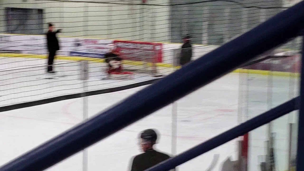 Goalie training Lacombe Generals