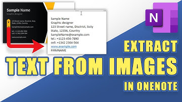 OneNote - How to Extract TEXT from IMAGES (easily!)