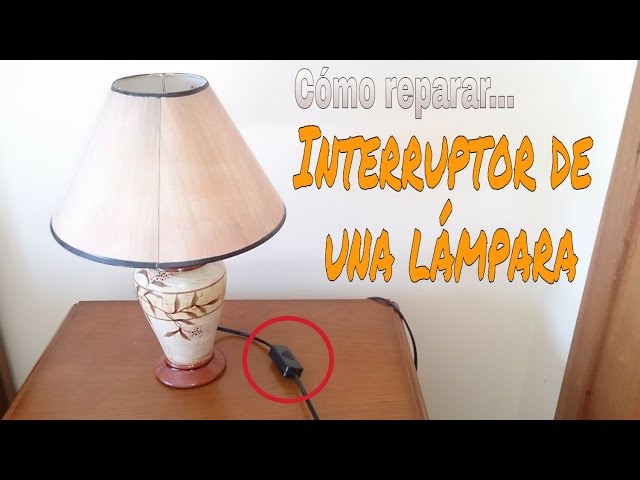 Interruptor lámpara