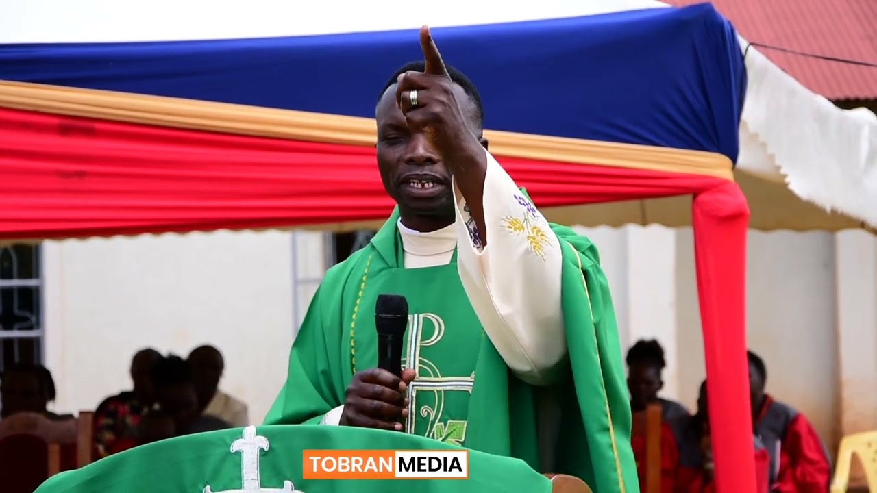 Rev Joel Gabriel Sermon during Cheplelachbei primary prayer day service 