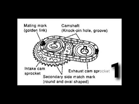 Nissan 3.5L Primary Timing Chain Mark's #shorts #nissan #engine #timing #mark