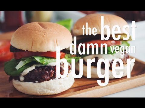 the best damn vegan burger | hot for food