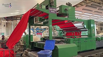 Flat Bed Screen Printing Process in a Factory