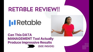 Retable REVIEW-Can This DATA MANAGEMENT Tool Actually Produce Impressive Result?See(View  Before Use