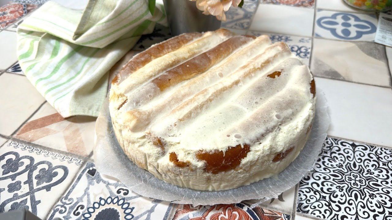 Tarta de fartons y horchata. Impresionante!!