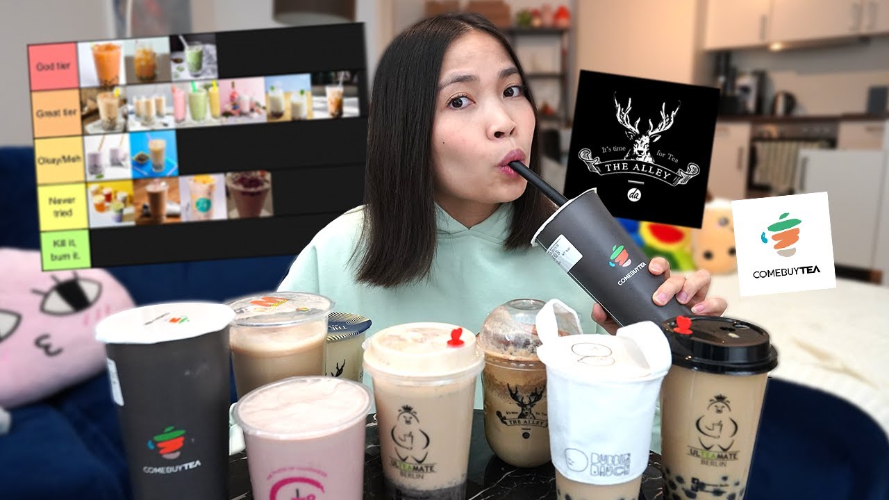 Bubble Tea in Deutschland ist so gut geworden! (Ich trinke ALLE meiner Stadt #2)