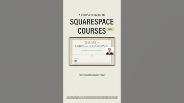 Create and Sell Courses on Squarespace! New Feature! #squarespace #squarespacecourses #sellcourses