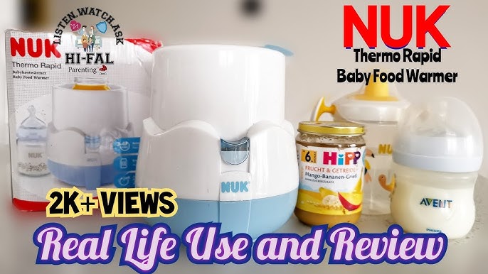 NUK Thermo Express Bottle Warmer - Baby Products. - YouTube