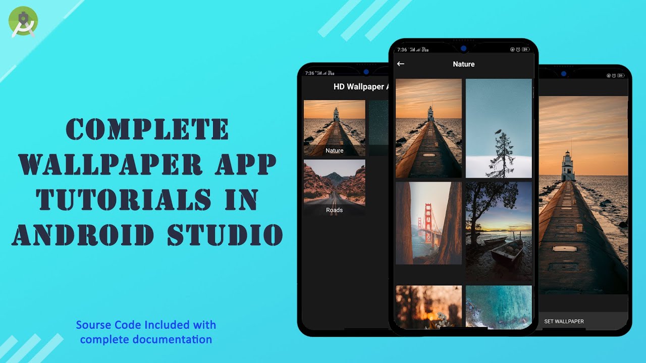 Android Studio Complete HD Wallpaper App Tutorials | Create HD ...