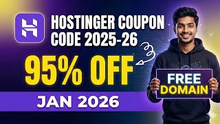 Hostinger Coupon Code Hostinger Coupon Code 2025 Hostinger New Year Sale 2026