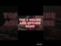 👉 Top 4 Online &amp; Offline Games 😱🔥Mobile #youtubeshorts #youtubecreator #funny  @SD_GAMING-J