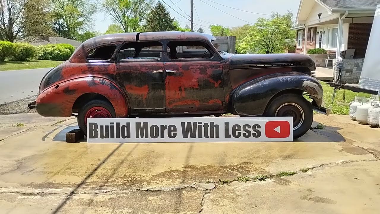 vintage camper car is now a rat rod PT5 is she an ugly baby?