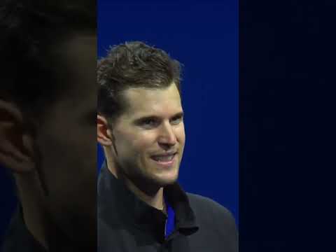 😢 Dominic Thiem encadre sa raquette pour son dernier match #atp #tennis #sports