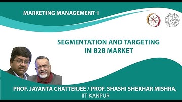 Segmentation and Targeting in B2B Market