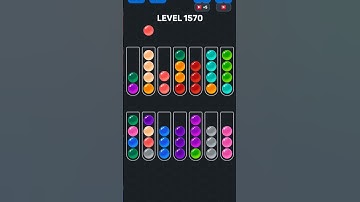 Ball Sort Puzzle nível 1570 #games #androidgameszone #gaming #puzzle #colors #level #pop #automobile