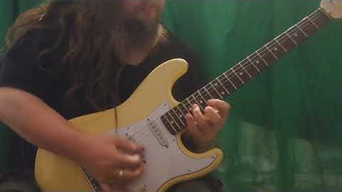 Arpeggio part from Demon Driver by Yngwie Malmsteen