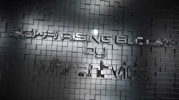 3D Rising Blocks Logo Reveal | Cinematic Logo Sting | Intro Outro