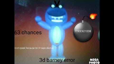 3d barney error barney error 11 part 7 backwards