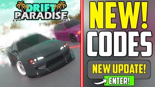 {JULY} NEW UPDATE - FOR DRIFT PARADISE CODES 2023 - DRIFT PARADISE CODES!!