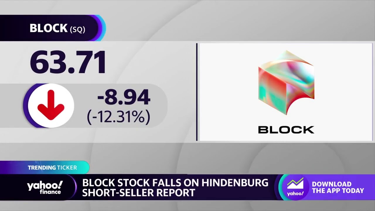 Block stock falls on Hindenburg Research short-seller report