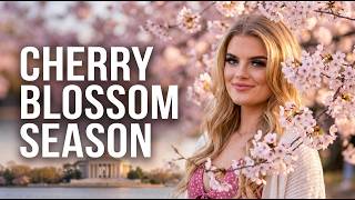 POV Portrait Photography During Peak Cherry Blossom Season