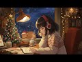 Cozy Christmas Lofi Night 🎄❄️ | Relax, Study &amp; Chill With Snowfall Vibes