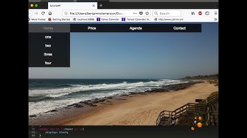 HTML/CSS pour débutant - Comment faire un menu déroulant - Tuto#1