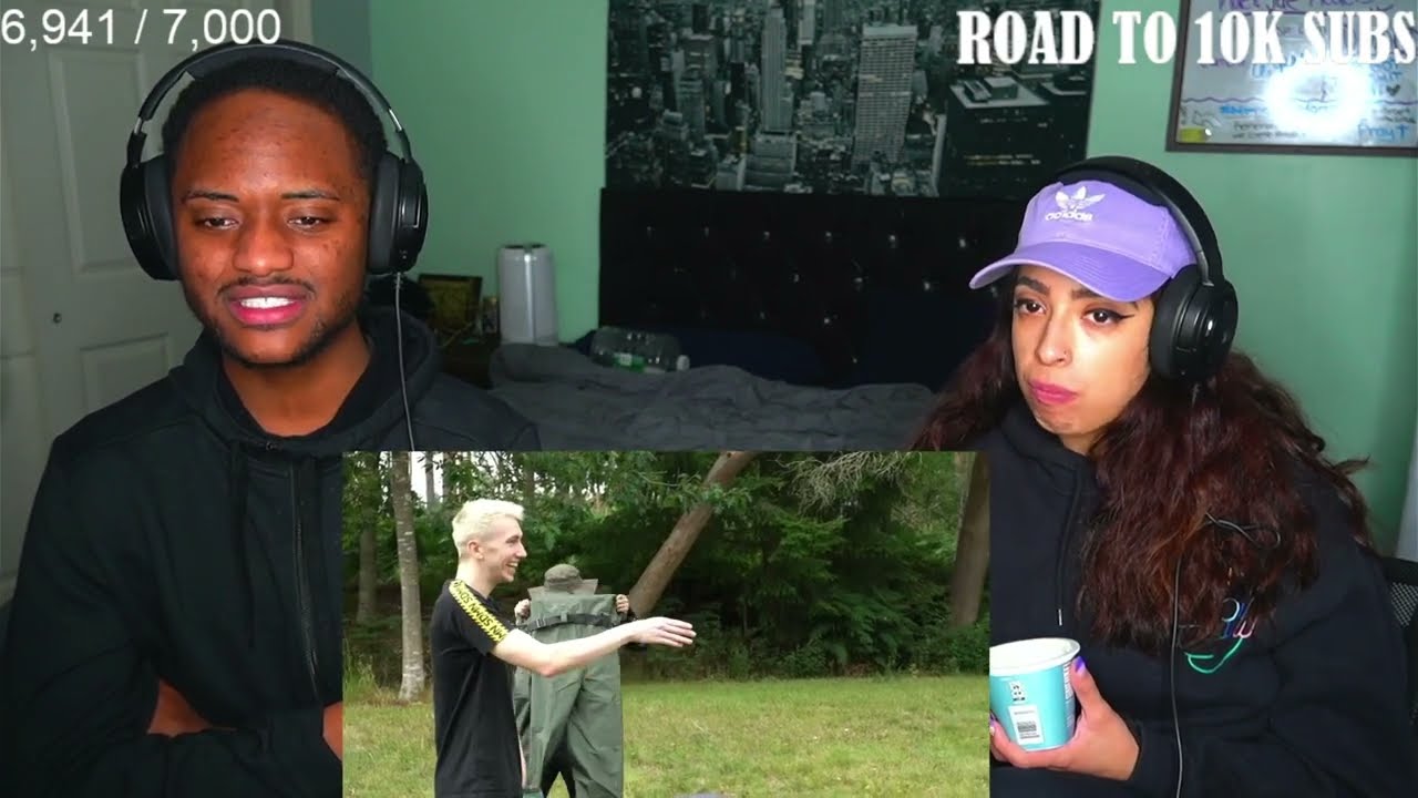 SIDEMEN GO CAMPING | REACTION RAE & JAE REACTS