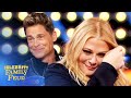 Rob Lowe gives his wife the birthday surprise of a lifetime! | Celebrity Family Feud
