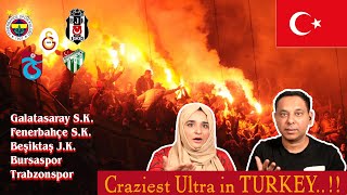 TOP 5 ULTRAS - TURKEY (Galatasaray/Fenerbahçe/Beşiktaş/Bursaspor/Trabzonspor) - Pakistani Reaction